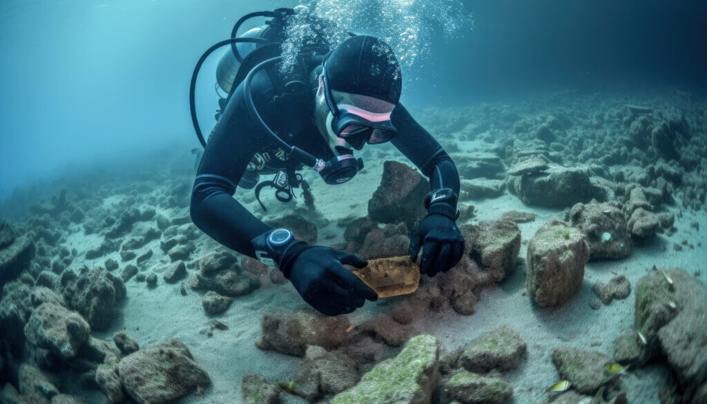 Suche nach Kulturgütern Unterwasser